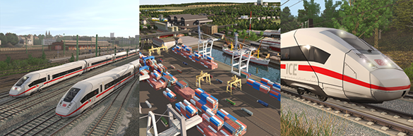 《模拟火车2022/Trainz Railroad Simulator 2022》v72.0|容量52GB|内置简中汉化|集成最全中国插件还有成渝线.兰新西等26条线路.支持ICE列车的运行