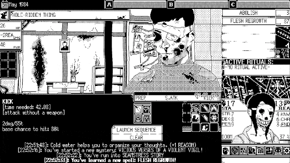 《恐怖的世界 恐怖の世界 WORLD OF HORROR》V1.1|官中|容量290MB