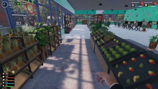 《网吧&超市模拟器2024/Internet Cafe and Supermarket Simulator 2024》V1.0.16-官中简体|容量9.53GB