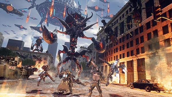《地球防卫军:铁雨/Earth Defense Force: Iron rain》v1.1|整合DLC|容量22.3GB|官方繁体中文|支持键盘.鼠标.手柄