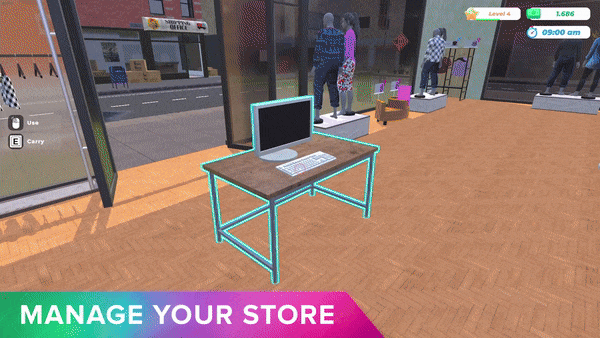 《服装店模拟 Clothing Store Simulator》BUILD 16483609-官中简体|容量4.21GB