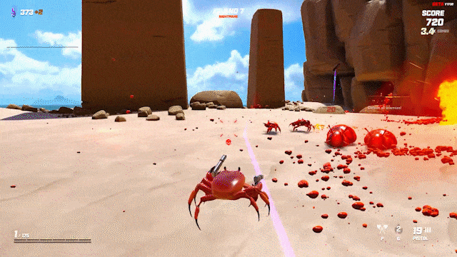 《螃蟹冠军/Crab Champions》集成The.Elemental更新|官方原版英文|支持键鼠.手柄|容量1.44GB