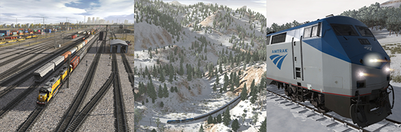 《模拟火车2022/Trainz Railroad Simulator 2022》v72.0|容量52GB|内置简中汉化|集成最全中国插件还有成渝线.兰新西等26条线路.支持ICE列车的运行