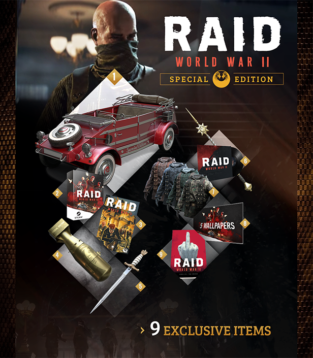 《突袭：二战/RAID: World War II/支持网络联机》v21.4联机版|容量10.9GB|官方简体中文|支持键盘.鼠标