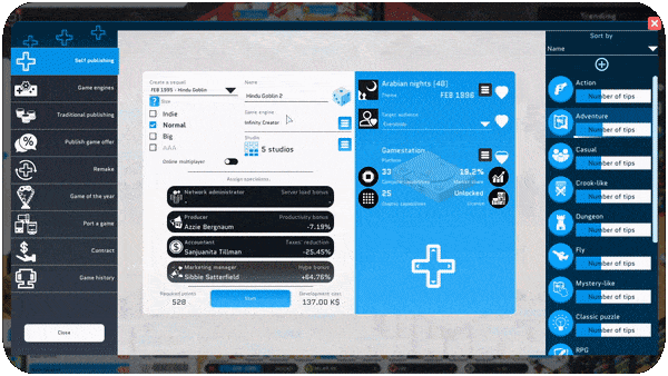 《城市游戏工作室/City Game Studio: Your Game Dev Adventure Begins》V1.21.2-官中简体|容量294.70MB