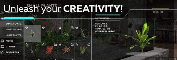 《水族箱设计师/Aquarium Designer》Build.20230331|容量25.8GB|官方简体中文|支持键盘.鼠标